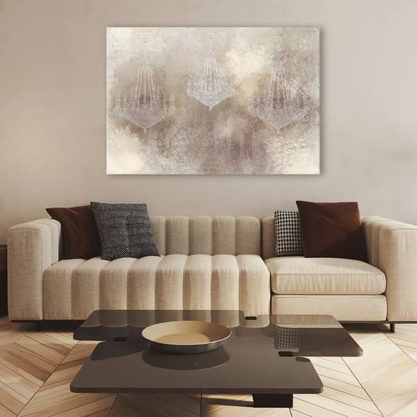Bild på duk, Ljuskronor - 90x60