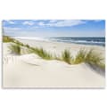 Miniatyrbild 3 av 6: Bild på duk, Sea Beach Östersjölandskap - 120x80