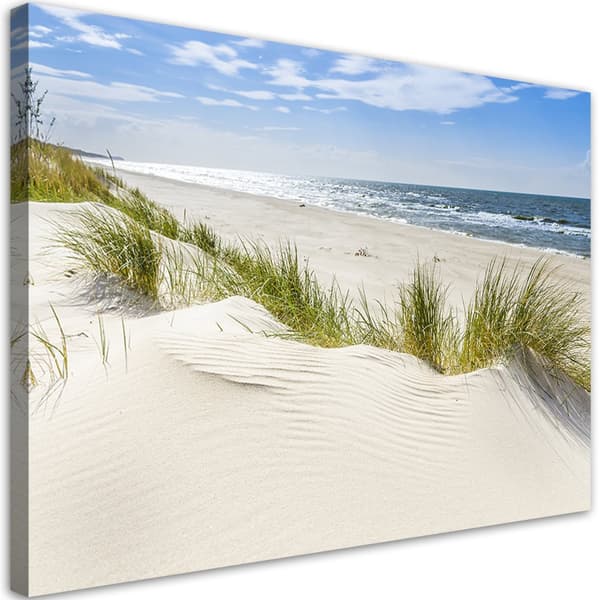 Bild på duk, Sea Beach Östersjölandskap - 120x80