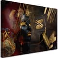 Pikkukuva 1 / 6: Kuva kankaalle, African Woman Gold Abstraction - 60x40