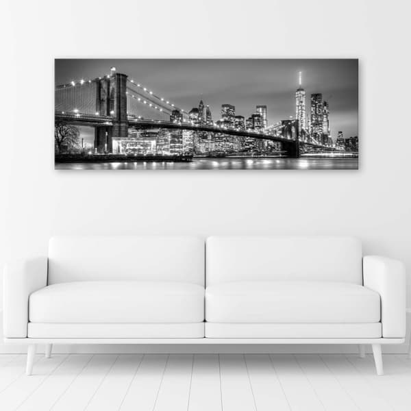 Kuva kankaalle, Brooklyn Bridge New York - 120x40