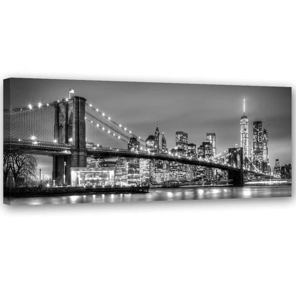 Kuva kankaalle, Brooklyn Bridge New York - 120x40