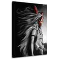 Miniatyrbild 1 av 6: Bild på duk, Princess Mononoke Anime - 40x60