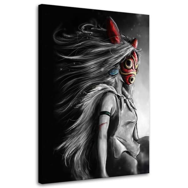 Bild på duk, Princess Mononoke Anime - 40x60