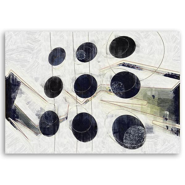 Kuva, abstraktit 3D-pallot - 60x40