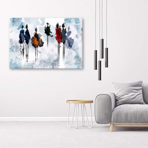 Bild på duk, Women's Walk Abstraktion - 90x60