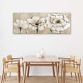 Miniatyrbillede 2 af 6: Billede, Malede boho blomster - 150x50