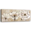 Miniatyrbillede 1 af 6: Billede, Malede boho blomster - 150x50