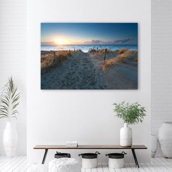 Kuva kankaalle, Auringonlasku meren yllä - 60x40