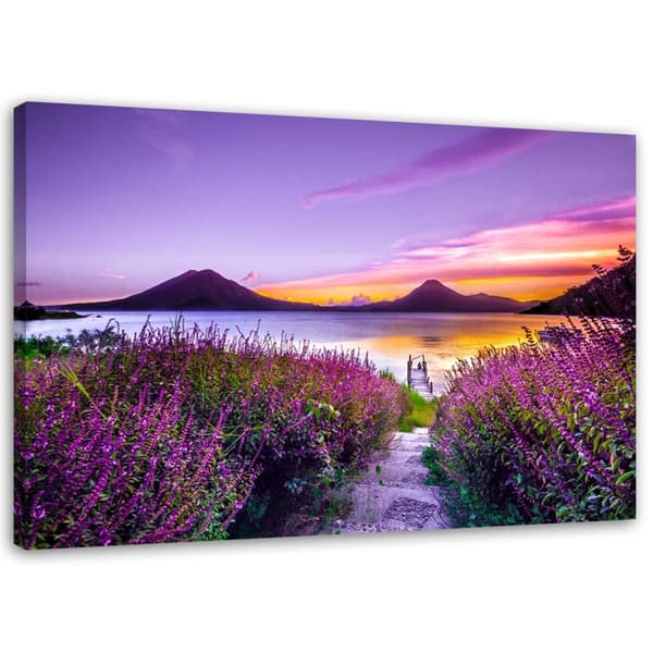 Kuva kankaalle, Purppura paratiisi - 90x60