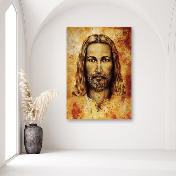 Kuva kankaalle, Torinon käärinliina, Jeesuksen Kristuksen kasvot - 60x90