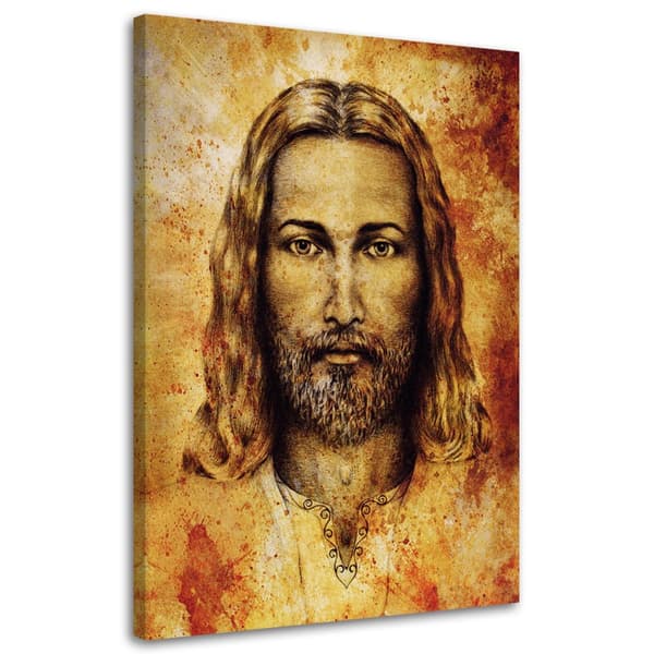Kuva kankaalle, Torinon käärinliina, Jeesuksen Kristuksen kasvot - 60x90