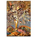 Miniatyrbild 3 av 6: Bild på duk, Kärlekens träd - G. Klimt reproduktion - 80x120