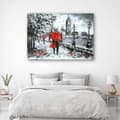 Miniatyrbild 2 av 6: Bild på duk, En promenad i London - 60x40