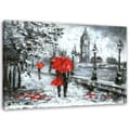 Miniatyrbild 1 av 6: Bild på duk, En promenad i London - 60x40