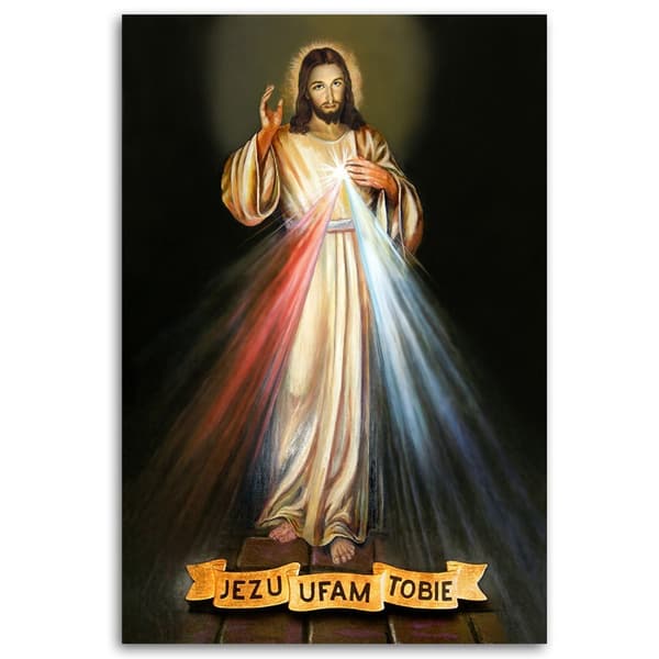 Kuva kankaalle, Jeesus, luotan sinuun - 70x100
