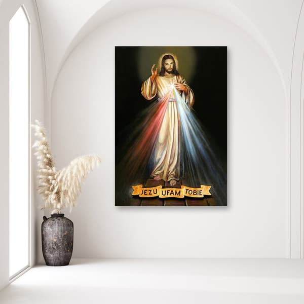 Kuva kankaalle, Jeesus, luotan sinuun - 60x90