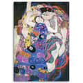 Miniatyrbillede 3 af 6: Billede på lærred, Jomfruer - G. Klimt reproduktion - 60x90