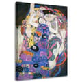 Miniatyrbillede 1 af 6: Billede på lærred, Jomfruer - G. Klimt reproduktion - 60x90