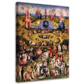 Miniatyrbillede 1 af 6: Billede på lærred, Edens Have - H. Bosch reproduktion - 60x90