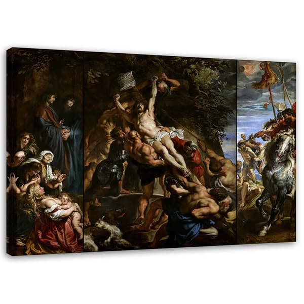 Maleri, Korshøjde - PP Rubens reproduktion - 90x60