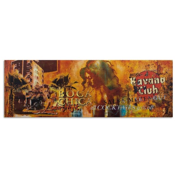 Kuva kankaalle, Havana Club Collage - 120x40