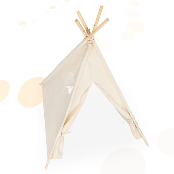 Tipi Wigwam indianerhustelt til børn, 135 cm