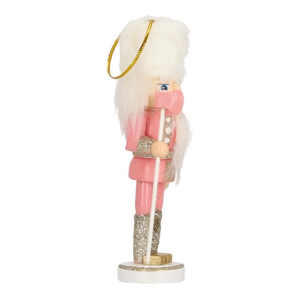 Setti 3 pähkinänsärkijä riipuksia, 12 cm, pinkki