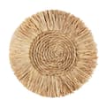 Miniatyrbillede 1 af 3: Rund raffia dekoration, 26 cm