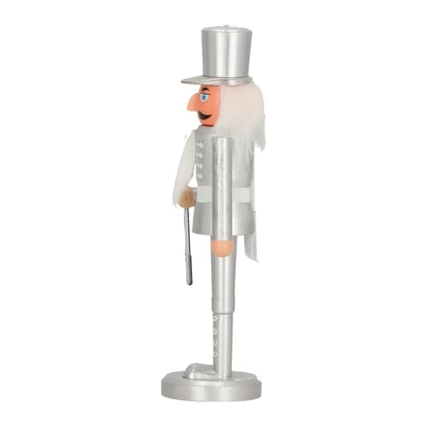 Sølv nøddeknækker med hat, 28 cm