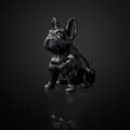 Miniatyrbild 5 av 5: Fransk Bulldog figur L, svart