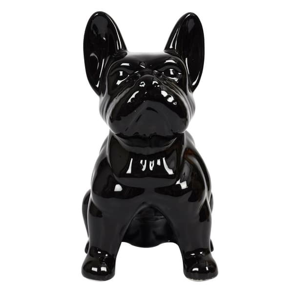Fransk Bulldog figur L, svart