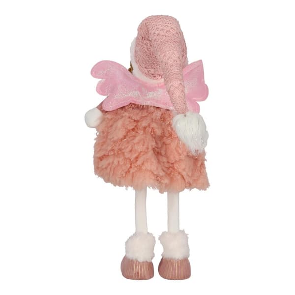 Dekorativ figur Angel 69cm LED pink