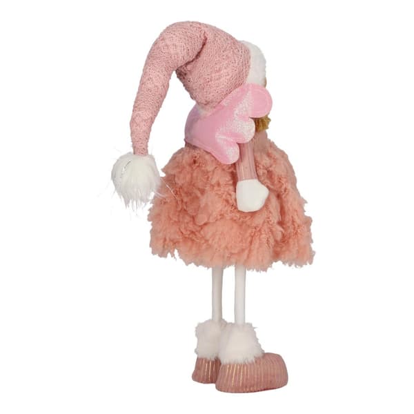 Dekorativ figur Angel 69cm LED pink
