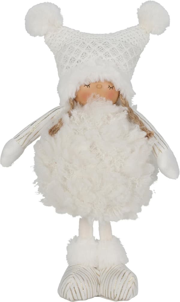 Dekorativ figur Snowflake Girl, 33 cm