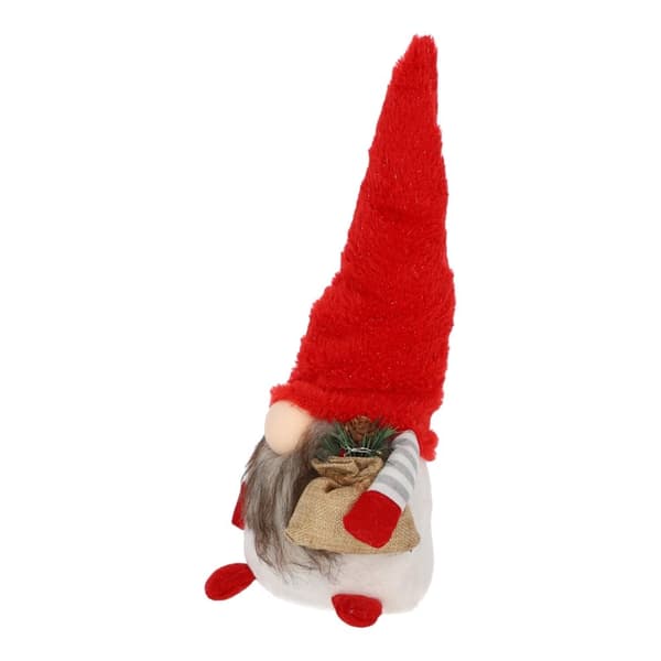 Gnome-hahmo 38cm punainen LED