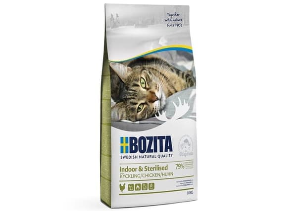 Bozita Indoor & Sterilised Chicken 10 kg
