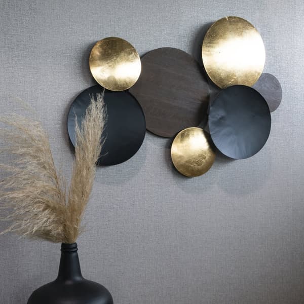Art for the Home - Metalkunst - Elegant ornament - 90x60cm
