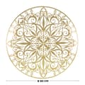 Miniatyrbillede 4 af 6: Art for the Home - Metalkunst - Luksus mandala guld D80cm