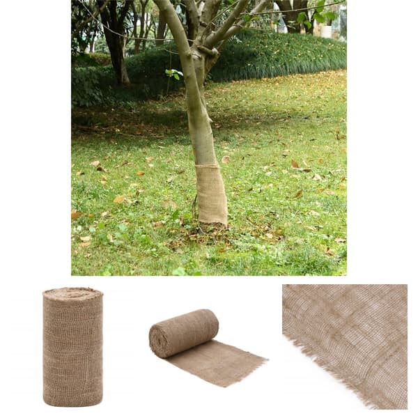 The Living Store juterulle 0,25x15 m 200 gsm 100 % jute -  Indretning