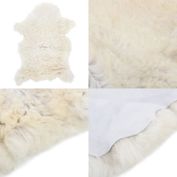 Fåreskind 70x100 cm cremefarvet - Fåreskind - Skind Til Dekoration - Home & Living