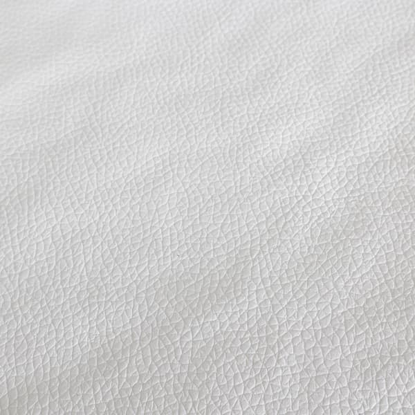 Självhäftande PU-läder Vit Väggbeklädnad 140 cm - Per meter