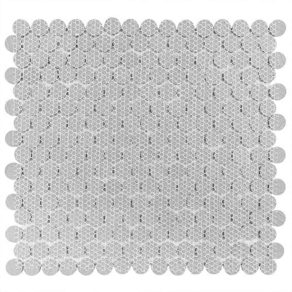 Hexagon mosaik 133421A Svart