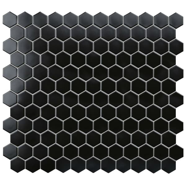 Hexagon mosaik 133425 Svart