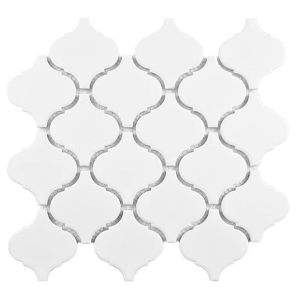 Marokkansk mosaik 322159 Hvid
