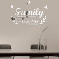 Pikkukuva 3 / 6: Koristepeilisarja 3D Familylove Black