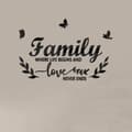Pikkukuva 1 / 6: Koristepeilisarja 3D Familylove Black