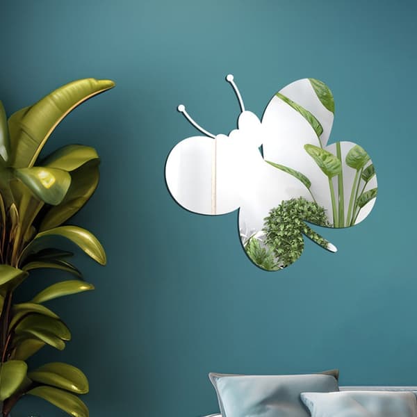 Koristepeilisarja 3D Butterfly Silver