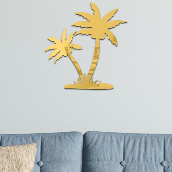 Koristepeilisarja 3D Coconut Gold