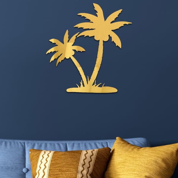 Koristepeilisarja 3D Coconut Gold